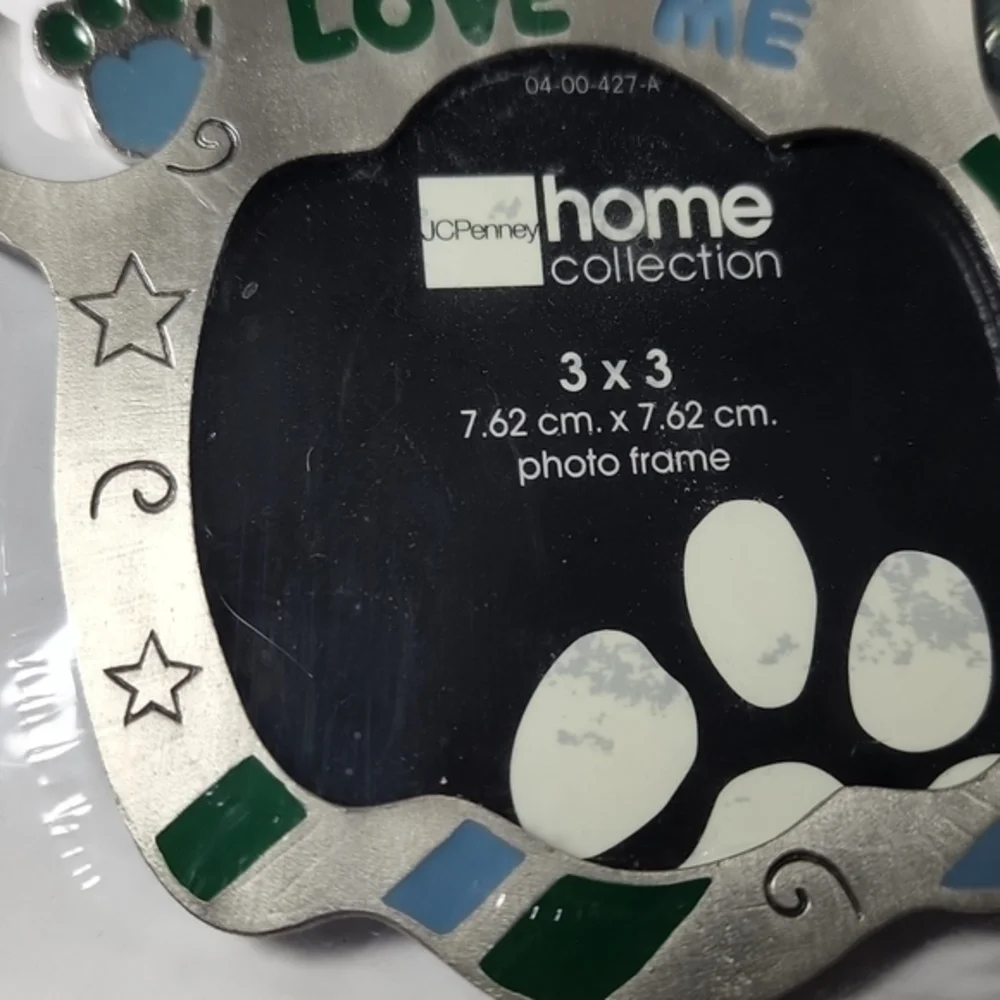 New in Package Metal‎ Paw Picture Frame